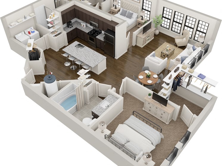 Gardener - B3 | 1,262 SQ FT